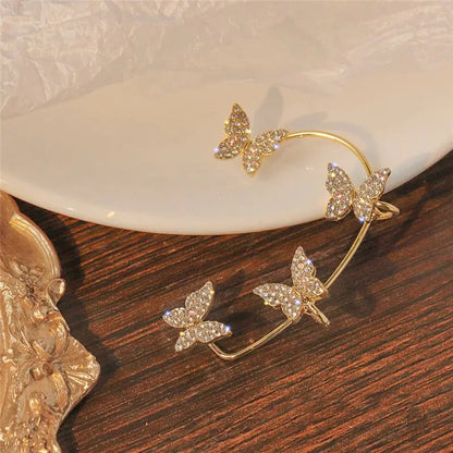 Boucles d'oreilles papillon