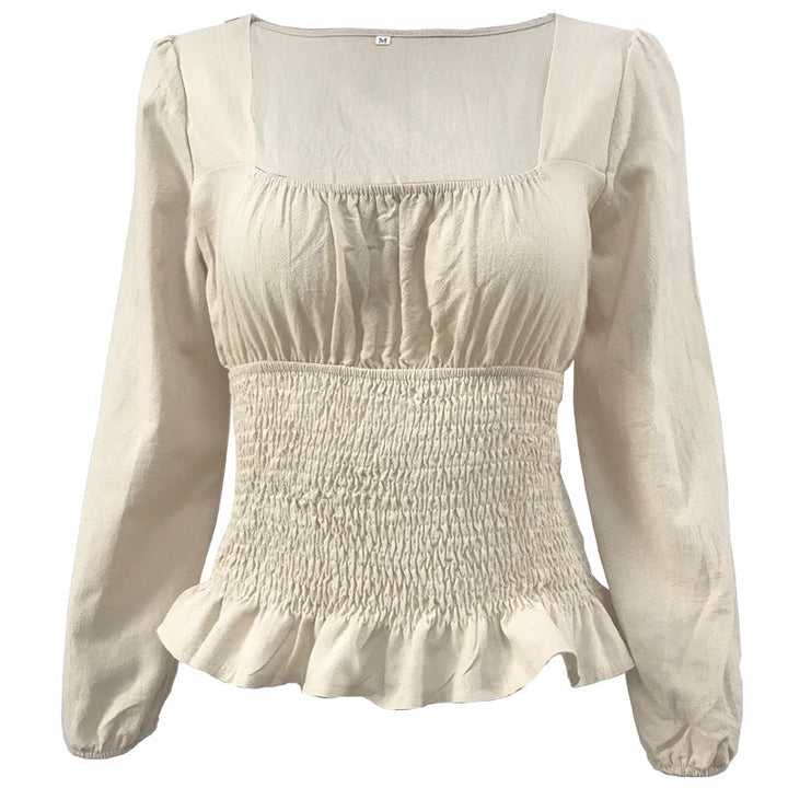 Chemise beige
