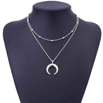 collier lune argent tendance 3 