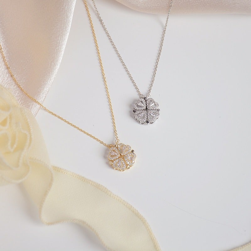 Collier Trèfle à 4 Coeurs- - Belishop