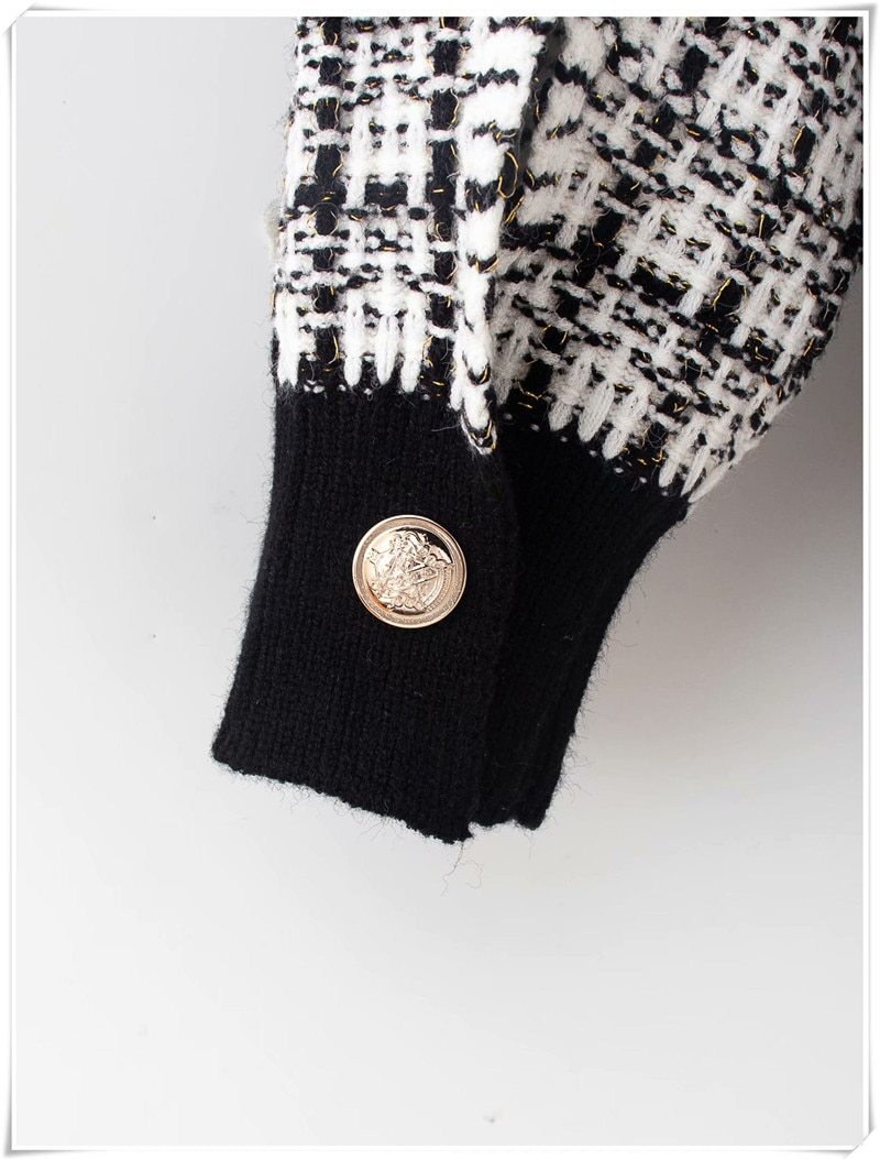 Gilet à carreaux Diana- - Belishop
