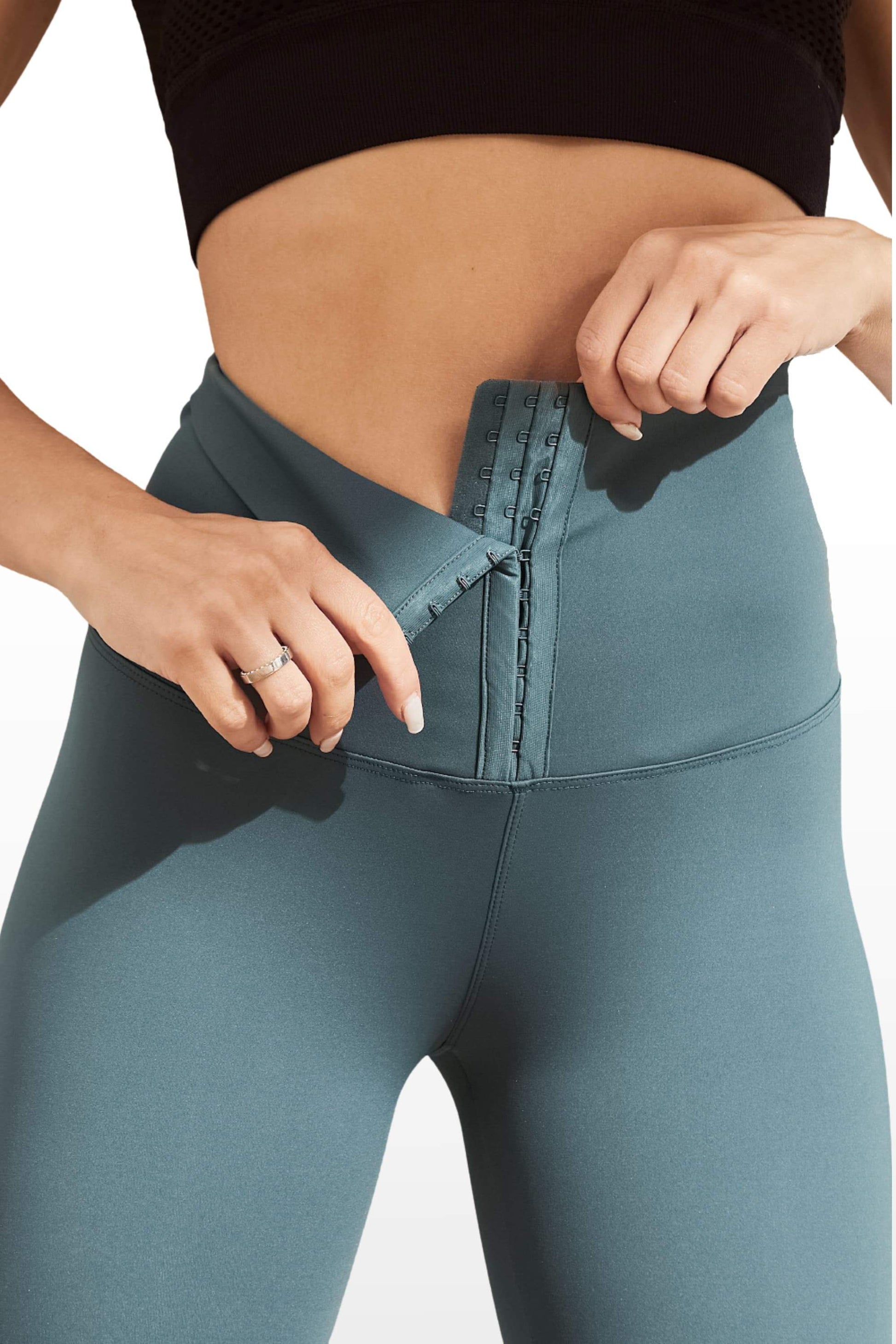 Leggaine - Legging avec gaine intégrée-XS-S-Vert- - Belishop