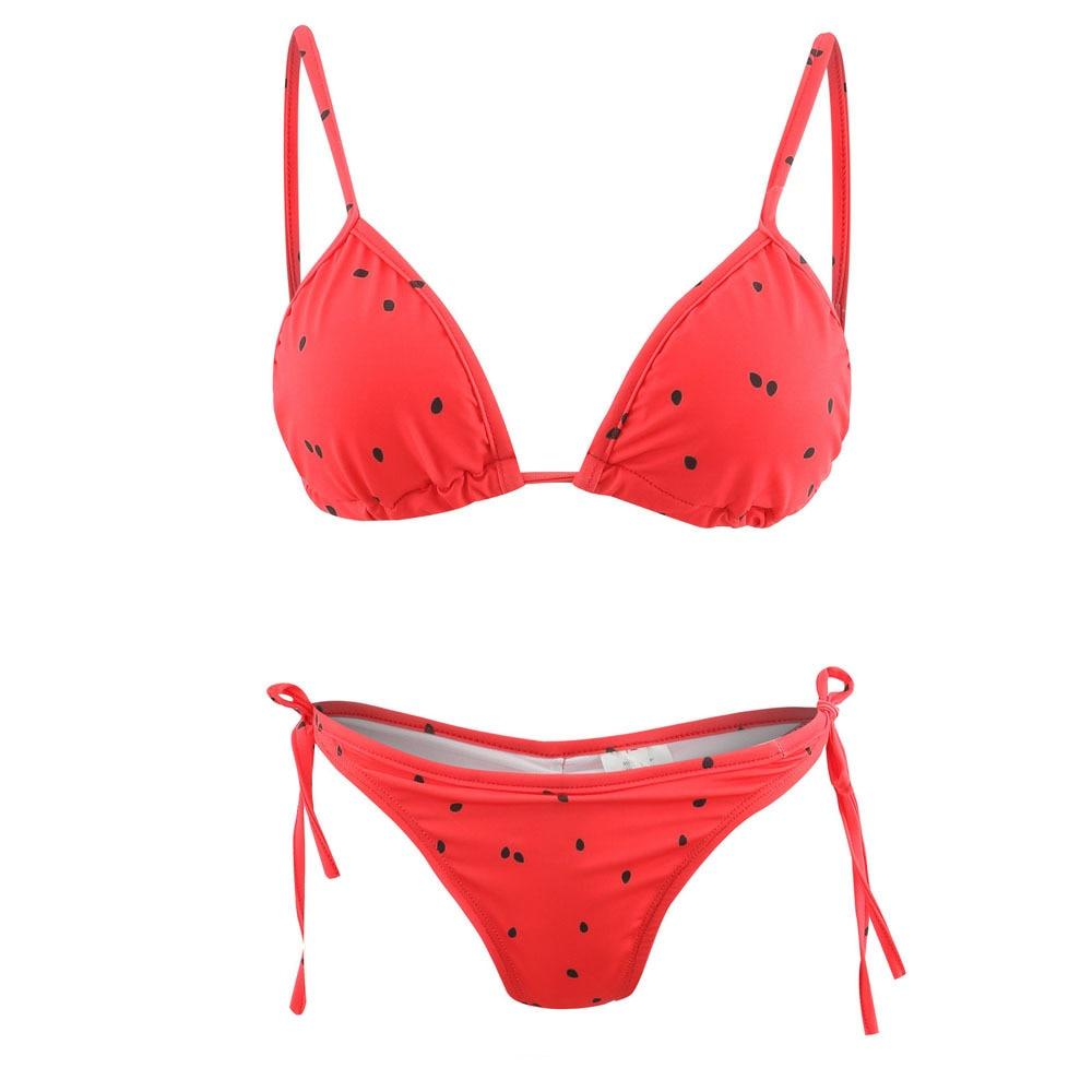 Maillot de bain deux pièces Cinelle Rouge