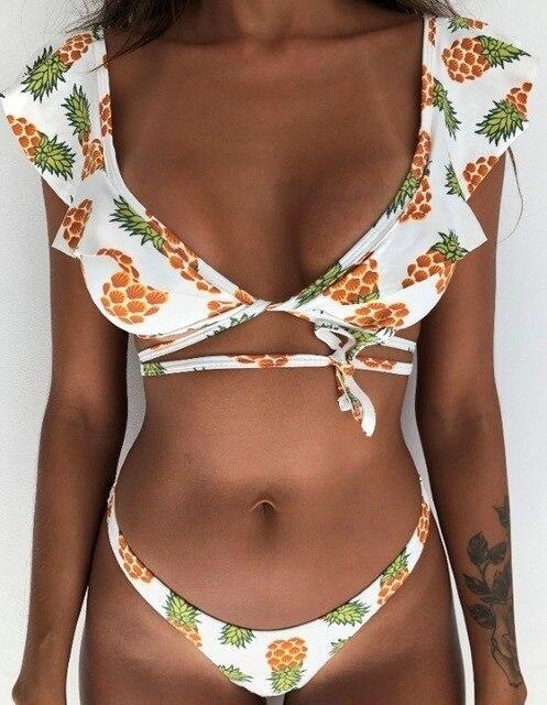 Maillot de bain deux pièces Haiti-Blanc-S- - Belishop