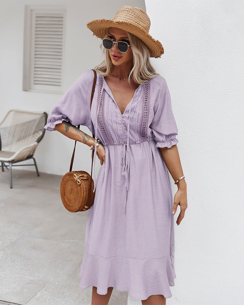 Robe bohème style hippie femme