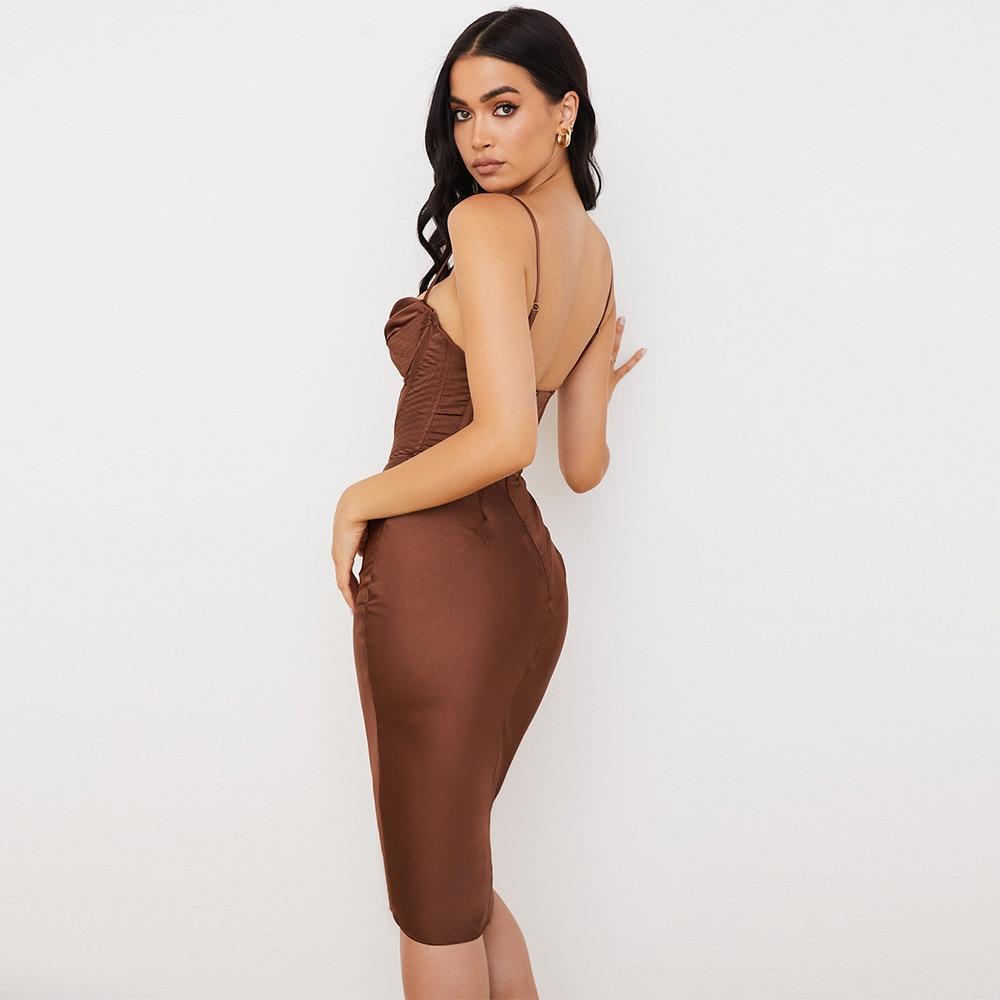 Robe corset Satin- - Belishop