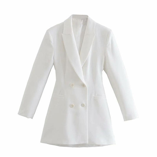 Robe dos nu inspiration blazer- - Belishop