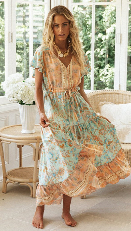 Robe hippie chic