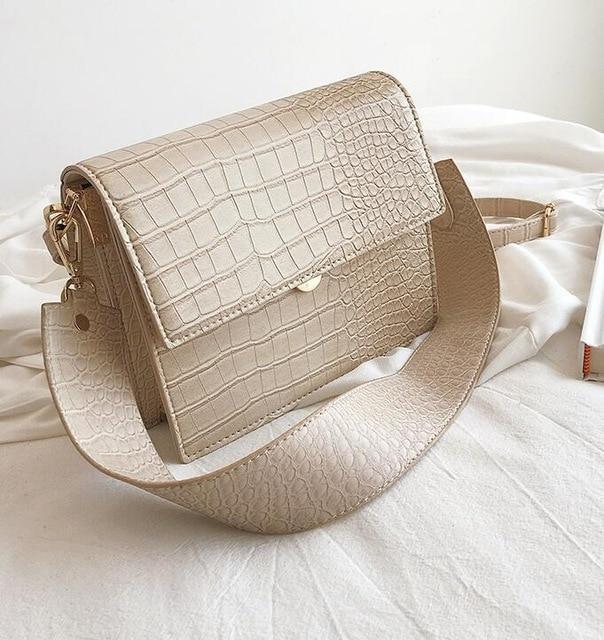 SAC À BANDOULIÈRE REMIEL-Beige claire- - Belishop