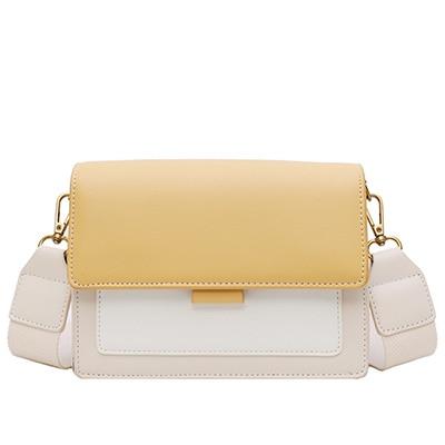 SAC À BANDOULIÈRE VALISOA-Jaune- - Belishop