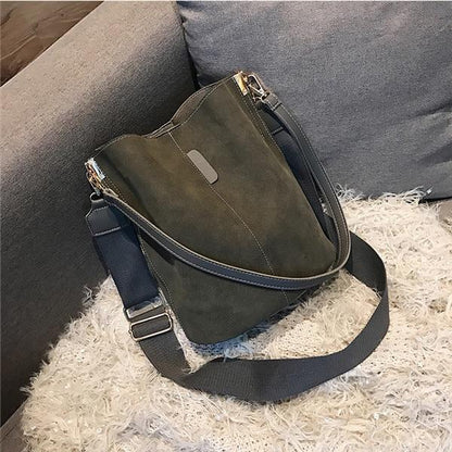 Sac à Bandoulière Vintey-Gris- - Belishop