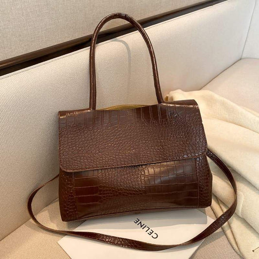 Sac à bandoulière Carol-Marron- - Belishop