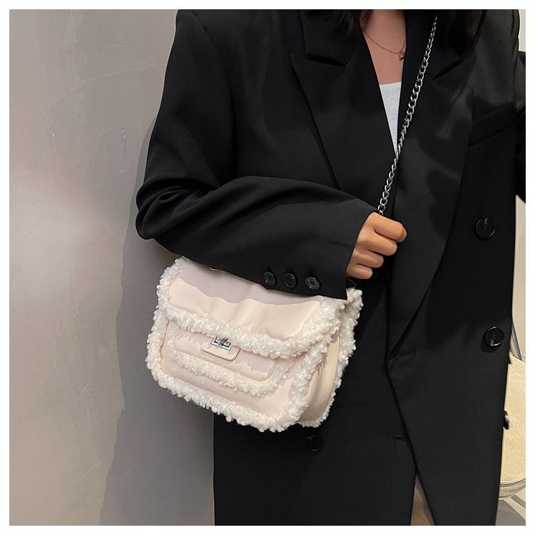 Sac à main moumoute- - Belishop