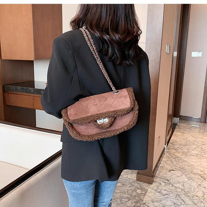 Sac à main moumoute Sophie- - Belishop