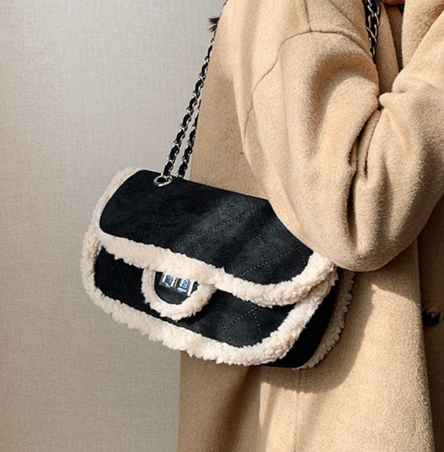Sac à main moumoute Sophie- - Belishop