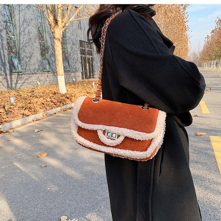 Sac à main moumoute Sophie- - Belishop