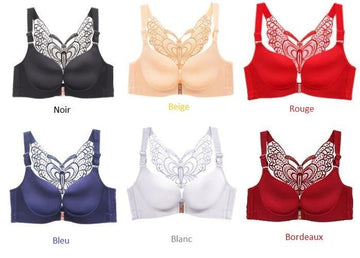 Soutien-gorge Papillon Sans Armature Bleu Foncé - Taille 38A (US 36A) - Neuf Avec étiquettes