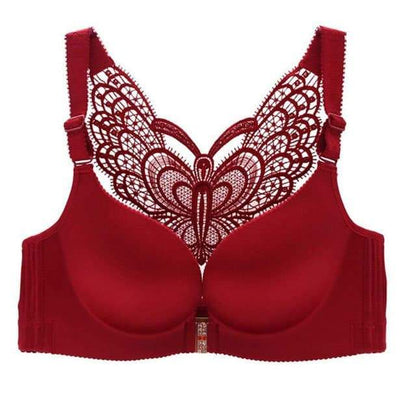 Soutien-gorge Papillon - Colorés-Bordeaux-75A- - Belishop