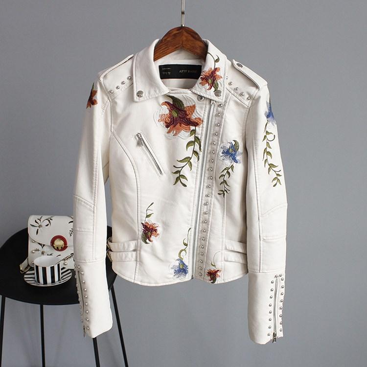 Veste en fleur blanche