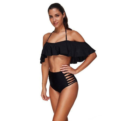 Maillot de bain 2 pièces Delly noir