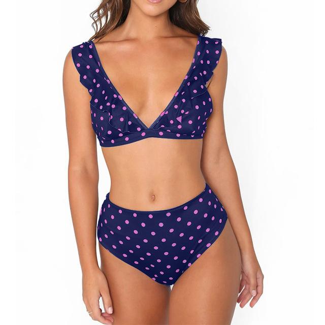 Maillot de bain 2 pièces Wina-Marine-S- - Belishop