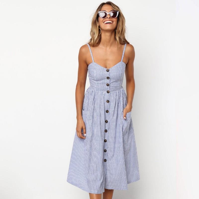 Robe à motifs Florida- - Belishop